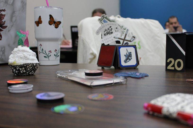 Trade Show for the Business Administration Students 6 Trade Show items.