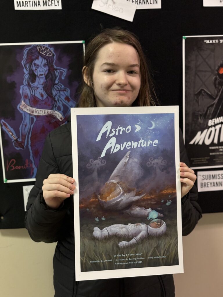 2D/3D Animation and Digital Arts Poster Program Winners 6 Poster contest runner up Kayla Hemeon