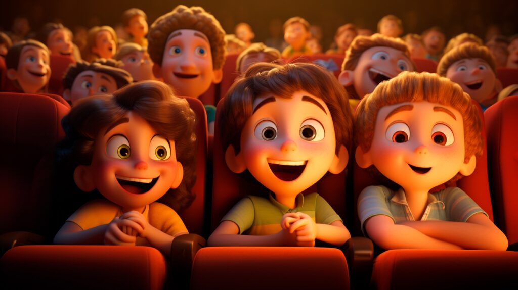 The Rise of Animators: Pioneers of Modern Storytelling 11 group friends watching movie